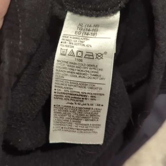 Boys black Old Navy Joggers in size XL (14-16) - Picture 6 of 6